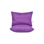 Set 2 Perne matlasate US, microfibra Purple Magic, 50x70 cm