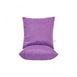 Set 2 Perne matlasate US, microfibra Purple Magic, 70x70 cm