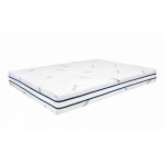 Saltea cu memorie Somnomed Antiacaria 140x200, înălțime 20 cm, pentru alergici, husă cu tratament antiacarian, rulată, fermitate medie