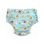 Aqua Sea Friends 3T - ECO Slip copii SPF 50+ refolosibil, cu capse Green Sprouts by iPlay