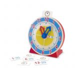 Melissa & Doug - Ceas Educativ Din Lemn