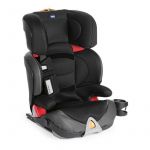 Scaun auto, Chicco, Oasys, Grupa 2-3, FixPlus Evo Jet 15-36 Kg, Cu isofix, Negru