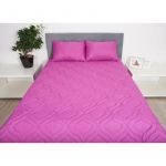 Pilota de vară 180x200 Somnart Belina, microfibra, lavabila la masina, vidata, Purple
