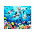 Set creativ cu diamante rotunde Diamond Painting 40x50 cm Toi-Toys TT46684Z