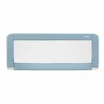 Bariera protectie anticadere pat copii, lungime 100 cm, albastru-gri, Reer Sleep'n Keep 45101
