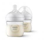 Biberon anticolici, Philips Avent, Natural Response, 125 ml, 0 luni+, 2 bucati, Alb