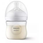 Biberon anticolici, Philips Avent, Natural Response, 125 ml, 0 luni+, Alb