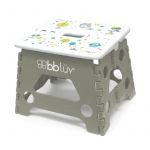 Inaltator de baie, BBluv, Step, Pliabil, Practic si usor de transportat, Rezistent pana la 113 Kg, Grey
