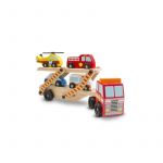 Melissa & Doug - Transportor cu Vehicule de urgenta