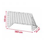 Poarta pentru fotbal 183 x 122 x 61 cm Neo-Sport 1450