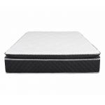 Saltea cu arcuri si memorie Somnexpert Top Confort 140x200x30, fermitate mediu-tare, cu topper integrat, cu manere