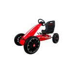 Kart cu pedale ABARTH, 3-7 ani, roti din spuma EVA, G6 R-Sport - Rosu