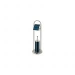 Perie WC, cu suport pentru hartie igienica, Berlinger Haus, Aquamarine Colection, BH6546