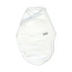 Sistem de infasare Bumbac Muslin, Inchidere Velcro, Baby swaddle, Puzzle Alb, Amy