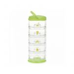 Zoo Animal Lime - Set 5 recipiente suprapuse Innobaby