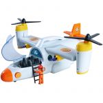 Avion Simba Fireman Sam Swift Rescue 42 cm cu figurine si accesorii