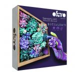 Set creatie Wood &amp; Craft - Succulents, 21*21cm - Tenderness