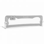 Bariera de siguranta pentru pat, Nukido, Bed Rail, 150 x 42 x 35 cm, Gri