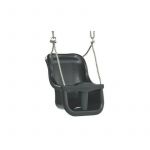 Leagan, Kbt, pentru bebelusi si copii, 1-3 ani din plastic Baby Seat Luxe Antracit