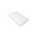 Cearceaf alb, KidsDecor, cu elastic, din bumbac - 70x110 cm
