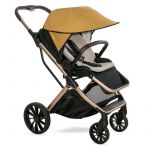 Copertina pentru carucior, model universal, protectie solara, Lemon Curry