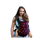 Marsupiu bebe, Kinder Hop, Multi Soft, Dots Rainbow