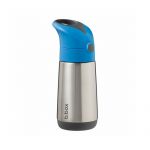 Termos cu pai B.Box, 350 ml, +12 luni, albastru cu gri