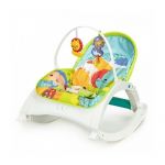 Fotoliu Balansoar 3 In 1 Cu Vibratii Ecotoys 88954 - Jungla
