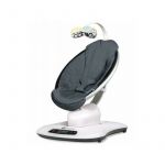 Fotoliu Balansoar Bebelusi 4MOMS MamaRoo 4.0 COOL MESH DARK-GREY