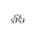 Set oale cu capac din otel inoxidabil, 6 piese , Gourmet Line, Blaumann, BL3174