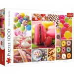 Trefl - Puzzle gastronomie Candyland , Puzzle Copii, piese 1000