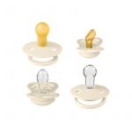 BIBS - Set 4 suzete Try-it collection 0 luni +