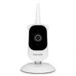 Camera aditionala, Lionelo, Babyline 3.2, Full HD, Zoom digital 3x, Cu mod de noapte, Stocare micro SD de pana la 128 GB, Cablu de 2,6 m, Alb