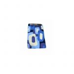 Set 2 covorase de baie mari, albastru, pentru WC, 100x60 cm