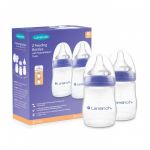 Pachet 2x Biberon cu tetina NaturalWave Lansinoh - 160 ml