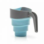 Cana pliabila pentru clatit si spalat parul bebelusului MyHappyBath Cup, fara BPA, 0+ luni, Reer 76082