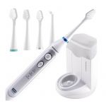 Periuta de dinti electrica sonica profesionala, Berdsen Sonica B1, 40000 de miscari, 3 moduri de functionare, cronometru, temporizator, 5 capete, lampa UV, incarcare inductiva