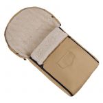 Sac de dormit impermeabil de lana Nativo Winter 95x40 cm Cappuccino