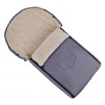 Sac de dormit impermeabil de lana Nativo Winter 95x40 cm Gri