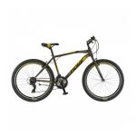 Bicicleta Mtb Polar Wizard 3.0 - 26 inch, S-M, Gri-Galben