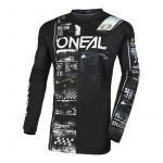 Bluza O'Neal Element Attack V.23 - M, Negru-Alb