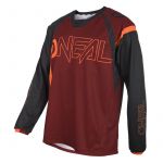 Bluza O'Neal Element Fr Hybrid- XL, Rosu-Portocaliu