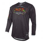 Bluza O'Neal Mahalo Lush - L, Negru-Multicolor