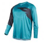 Bluza O'Neal Tobanga V.22 - L, Turcoaz-Negru