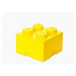 Cutie depozitare LEGO 4 galben