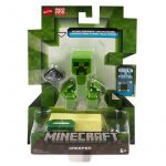 MINECRAFT CRAFT A BLOCK FIGURINA 8CM CREEPER