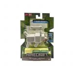 MINECRAFT CRAFT A BLOCK FIGURINA STRONGHOLD HOSTILE WOLF 8CM