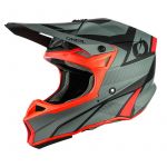 Casca Integrala O'Neal 10SRS Hyperlite Compact - 61-62 Cm, XL, Gri-Rosu