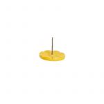 Leagan, Dice, Monkey Swing, Rotund, Cu franghie PP, Cu inaltime reglabila pana la 240 cm, 3 ani+, Yellow