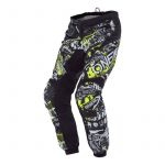 Pantaloni Copii Lungi O'Neal Element Attack - 22 (5/6), Negru-Galben Neon